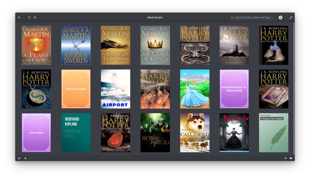 bookworm - best epub readers for Linux