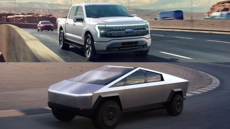 Ford F-150 Lightning Vs Tesla Cybertruck: Which One Looks Better On-Paper?