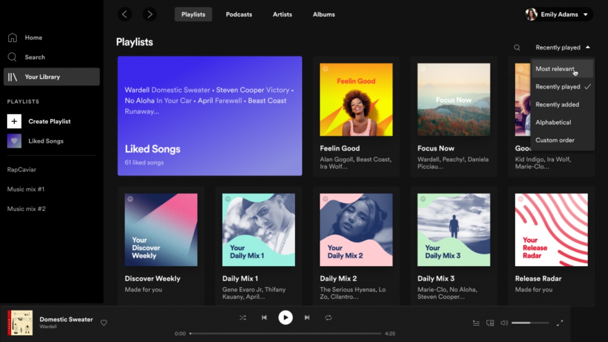 spotify website