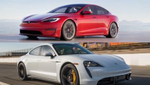 Tesla Model S Plaid Vs Porsche Taycan Turbo S