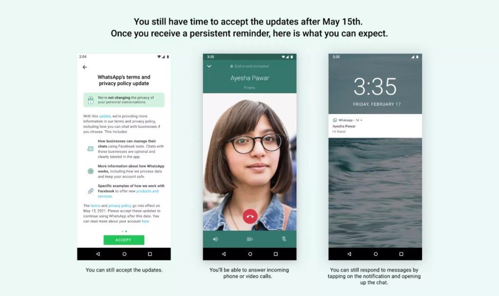 WhatsApp Privacy Policy May 15