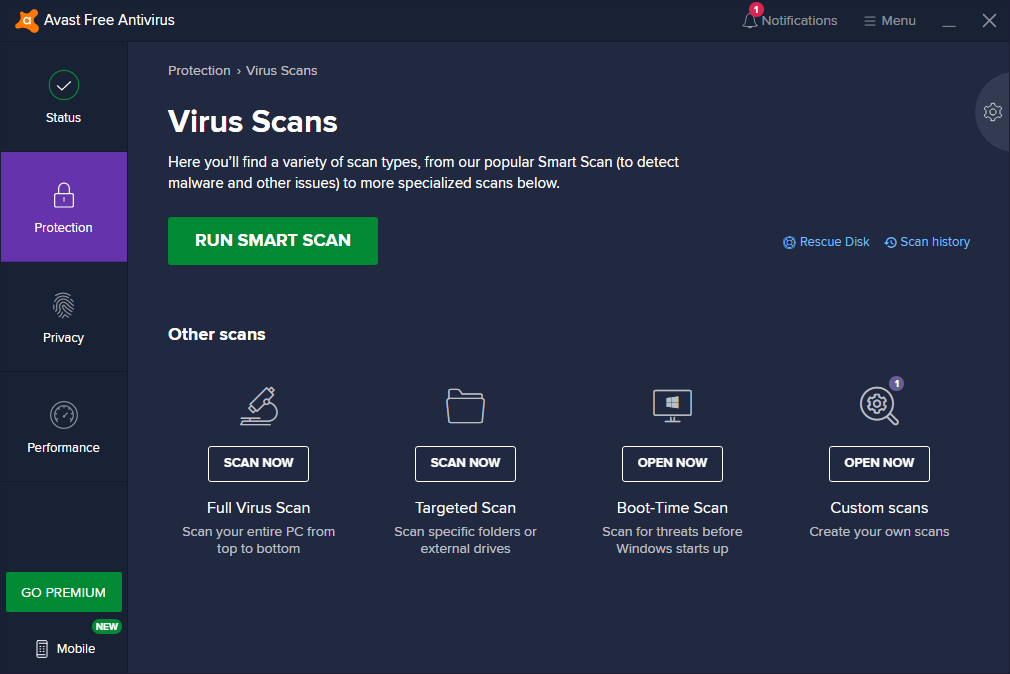 best free antivirus 2018 that wont slow pc