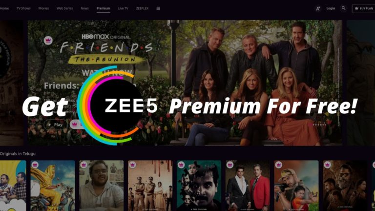 get zee5 premium free