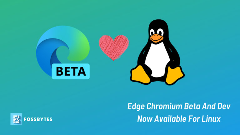 How to install Edge chromium beta on linux