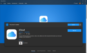 icloud for windows without microsoft store