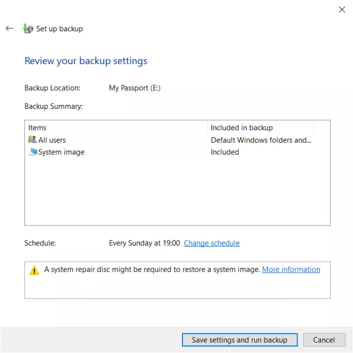 6 Review Backup Windows 7