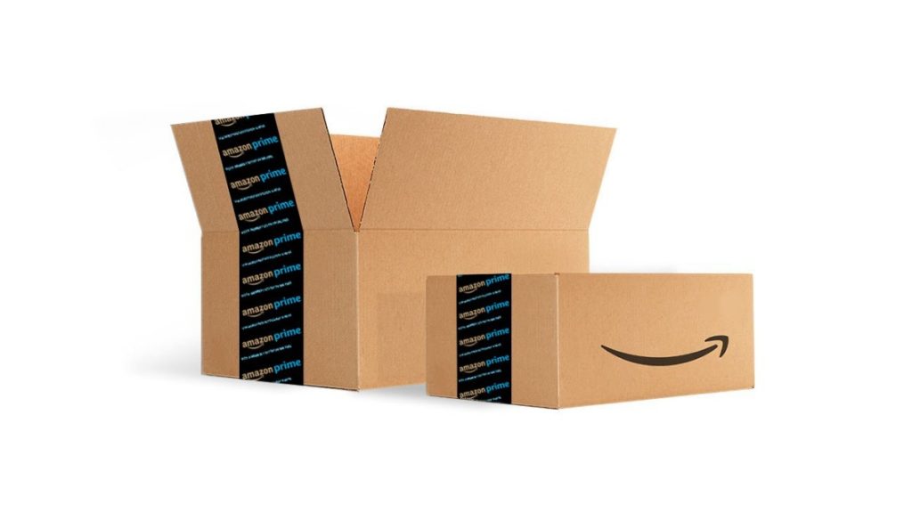 Коробка доставки Amazon