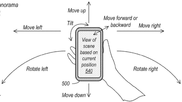 Apple patent on panoramic light field capture