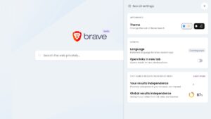 Brave search beta launched