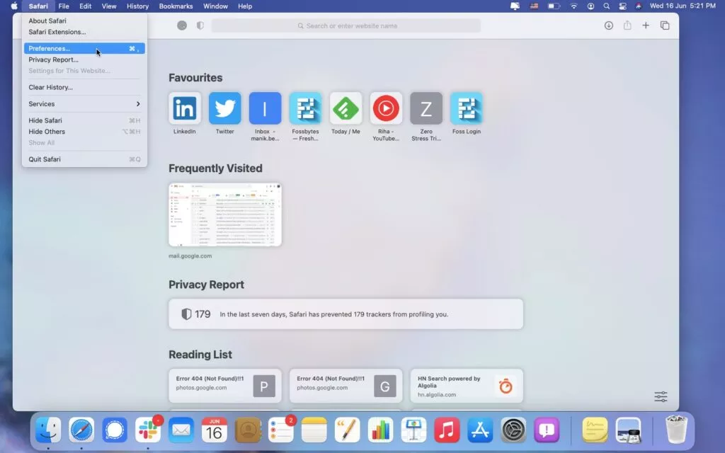 How to clear browser caches on Mac- 1