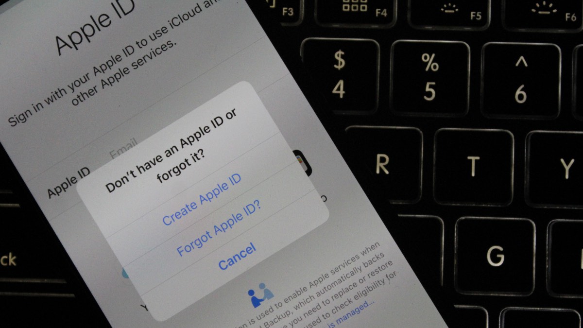 Невозможно создать новую учетную запись apple id. Невозможно создать новую учетную запись apple id