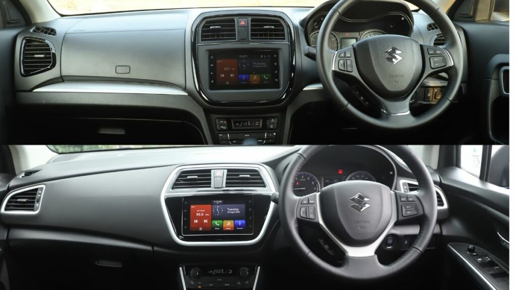 Brezza Vs S- Cross Interior