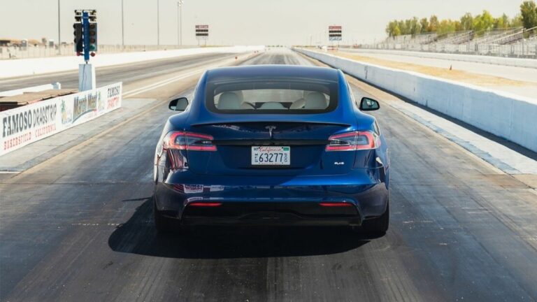 Tesla Model S Plaid 0 to 60 mph