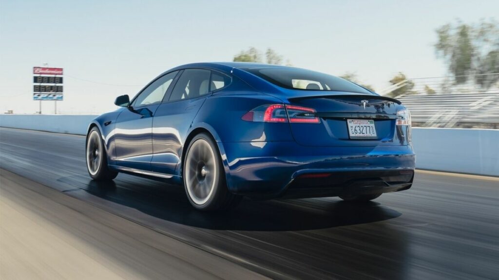 Tesla Model S Plaid 0 to 60 mph acceleration