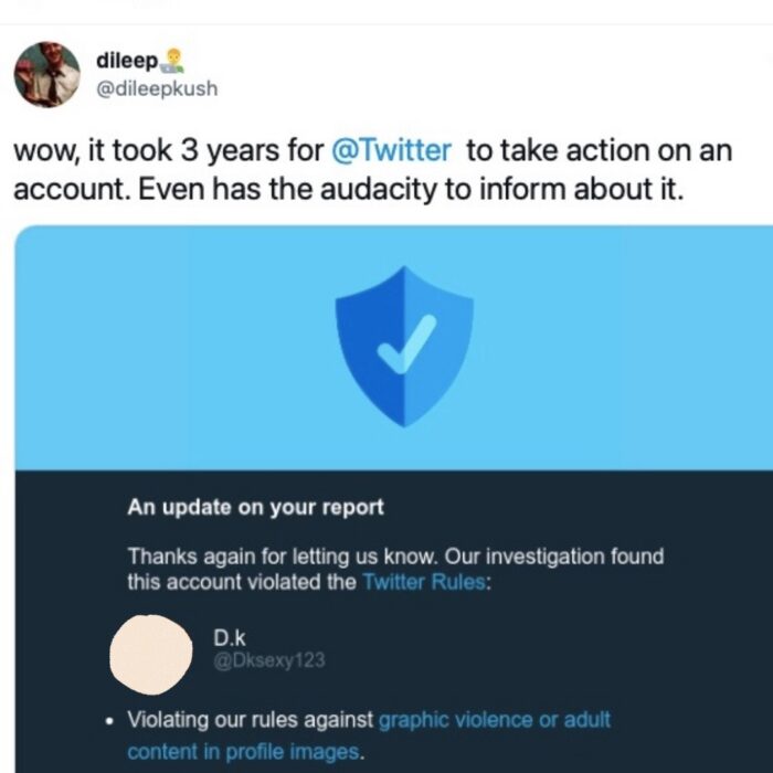 Twitter 3 years to block pornographic content