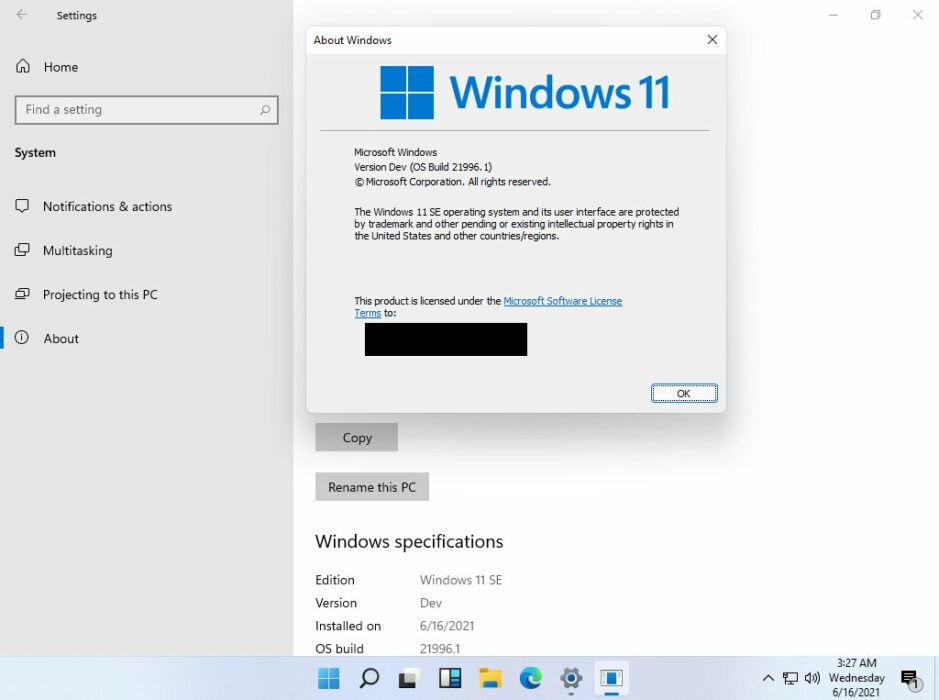 Windows 11 SE Leaked