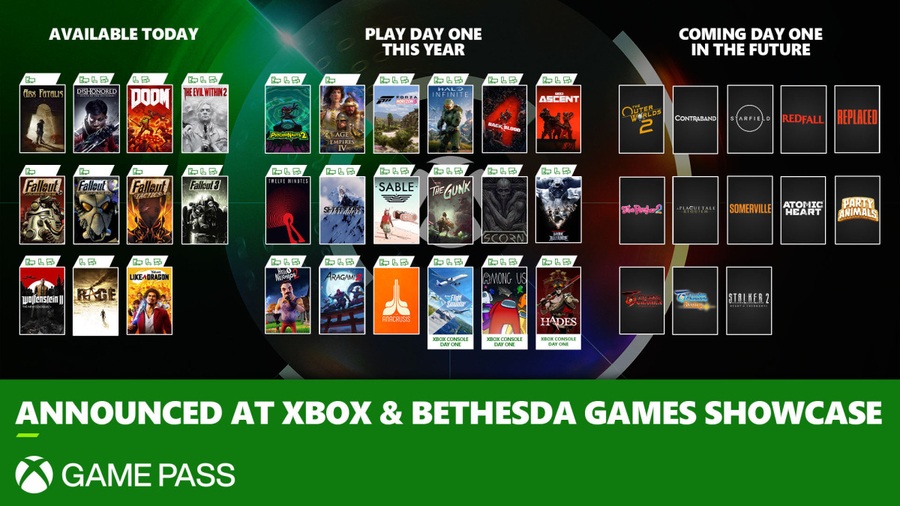 Xbox game pass games