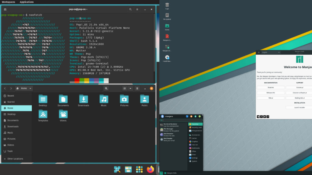 cosmic vs xfce