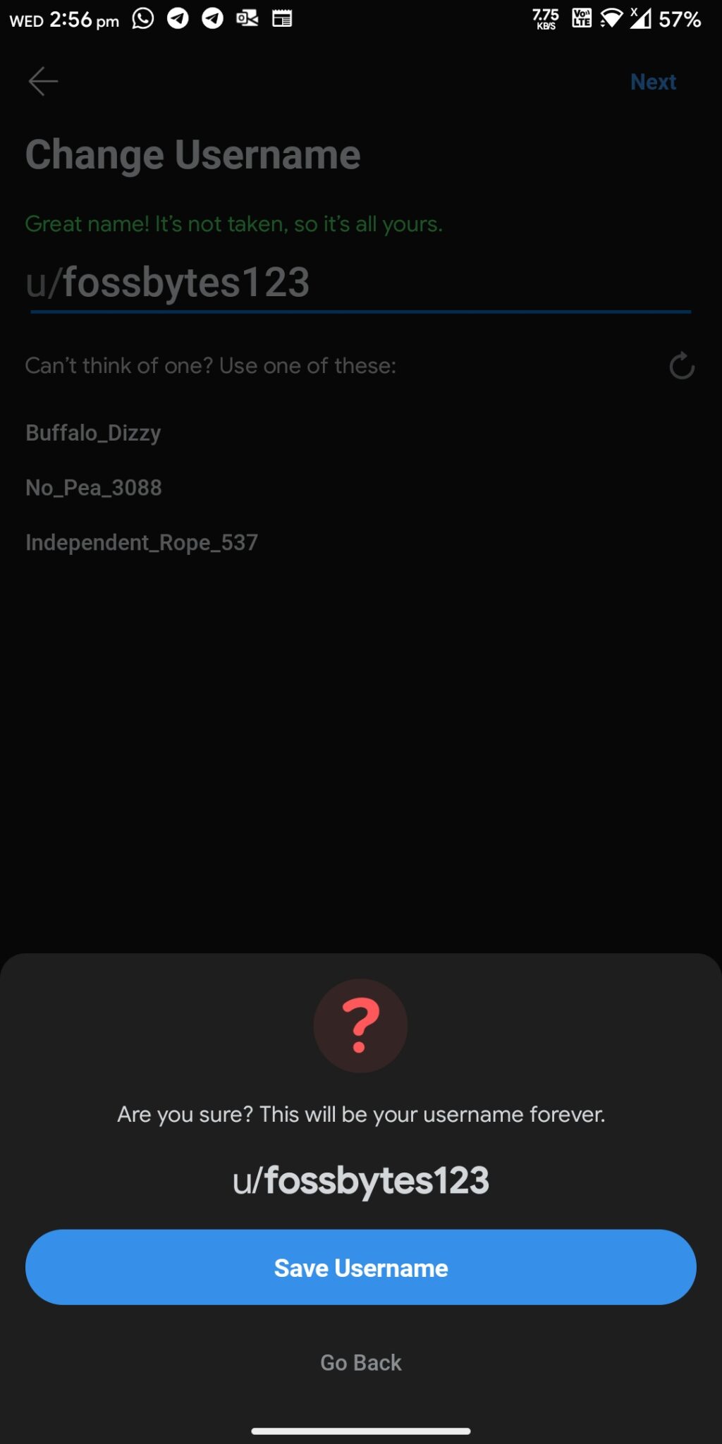 How To Change My Reddit Username?