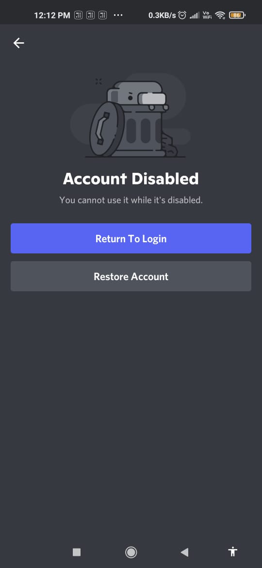 How long does it take for a discord account to fully delete