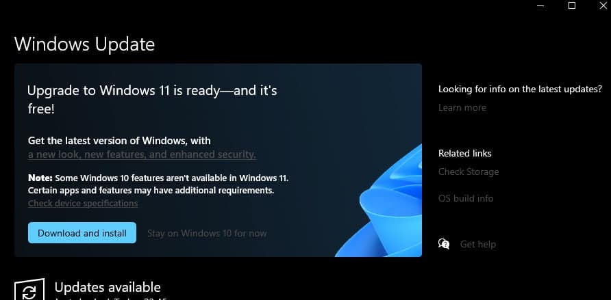 install windows 11 banner