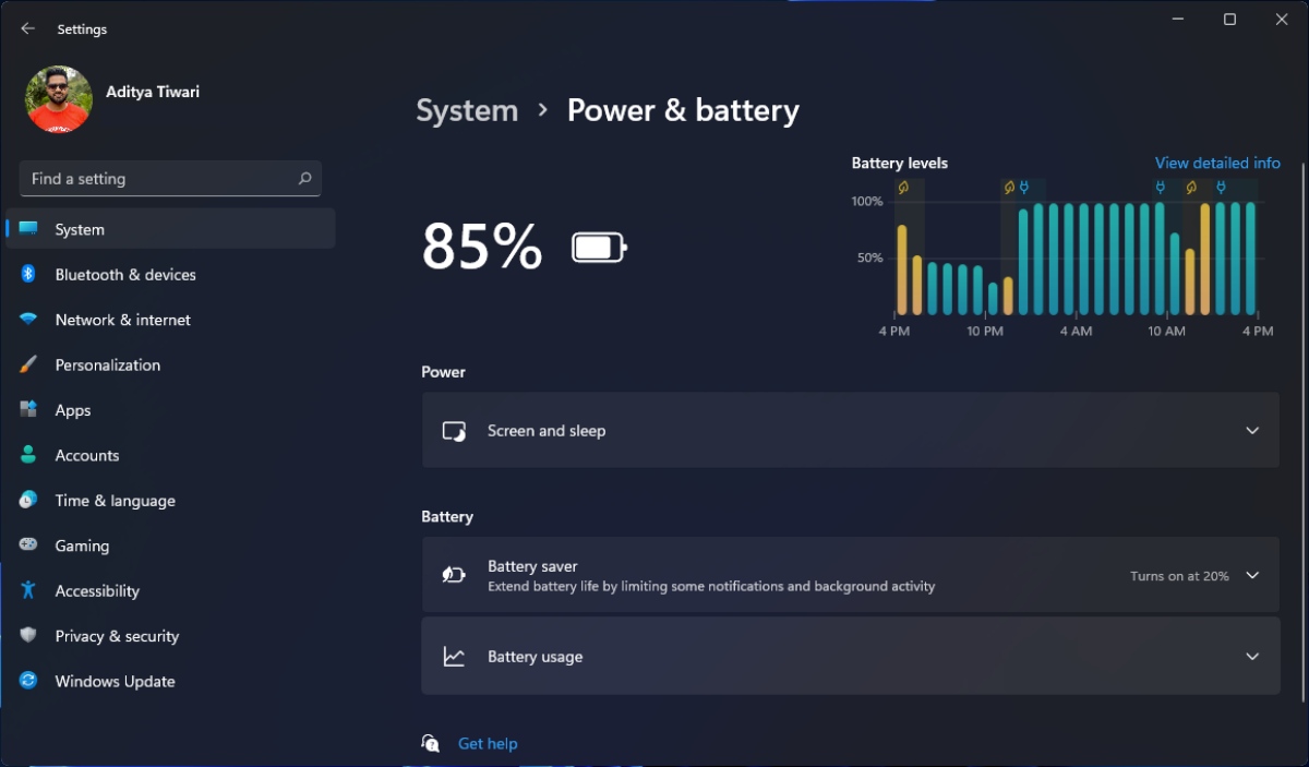 how-to-check-android-like-screen-on-time-on-windows-11