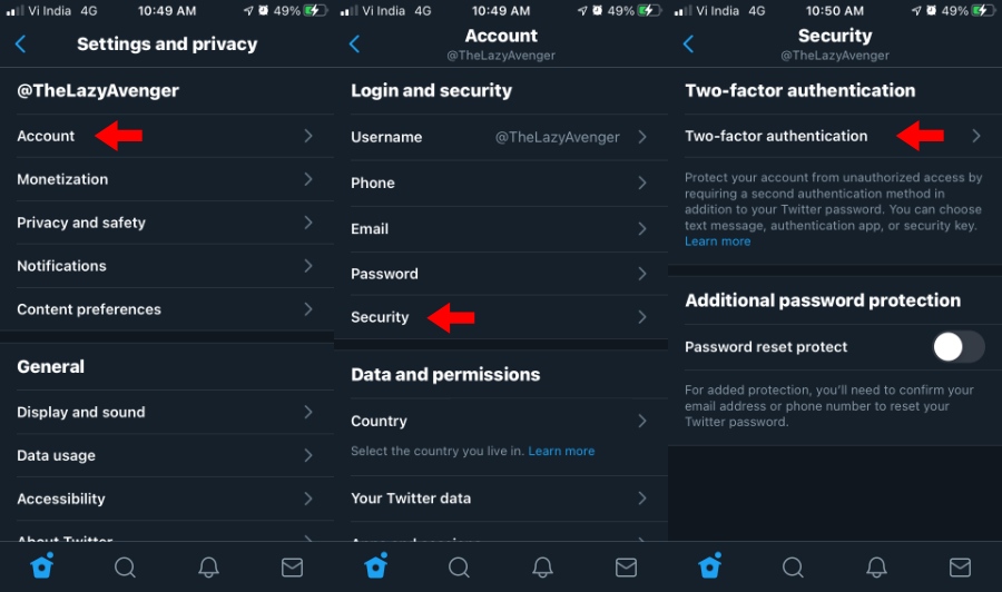 How To Enable Two-Factor Authentication (2FA) On Twitter?