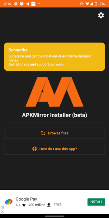APKMirror installer