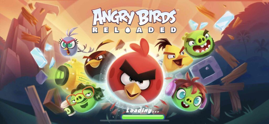 Angry birds reloaded on Apple Arcade