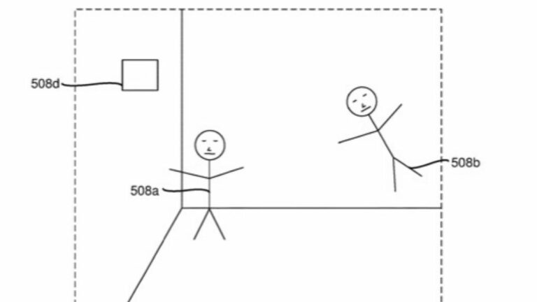 Apple patent for body movement tracking avatar