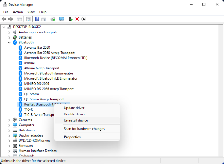 how to install asus bluetooth driver in windows 10