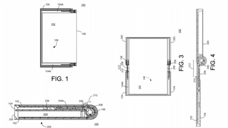 Google Pixel Fold patent