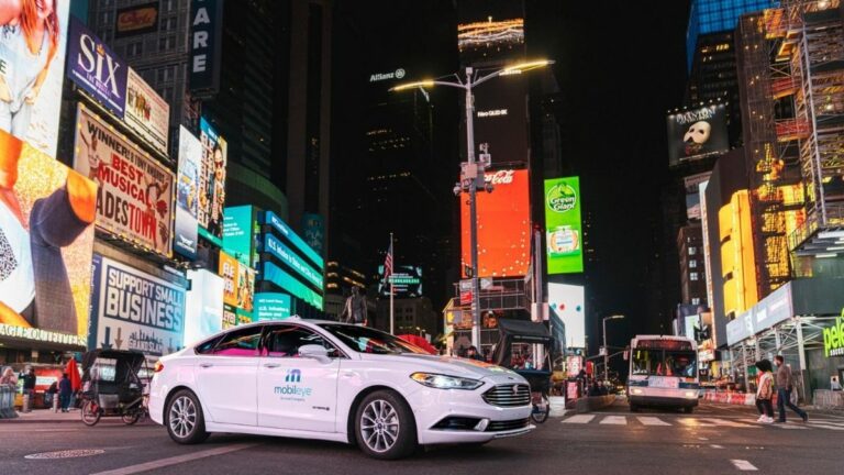 Mobileye Autonomous vehicle new york