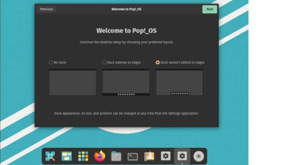 Pop!_OS dock - Pop os vs Windows 11