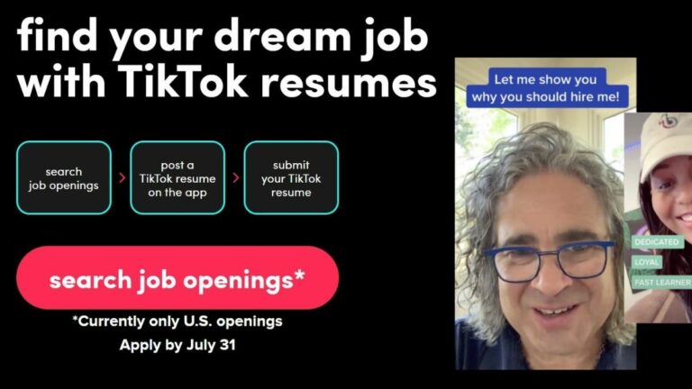 TikTok Resumes