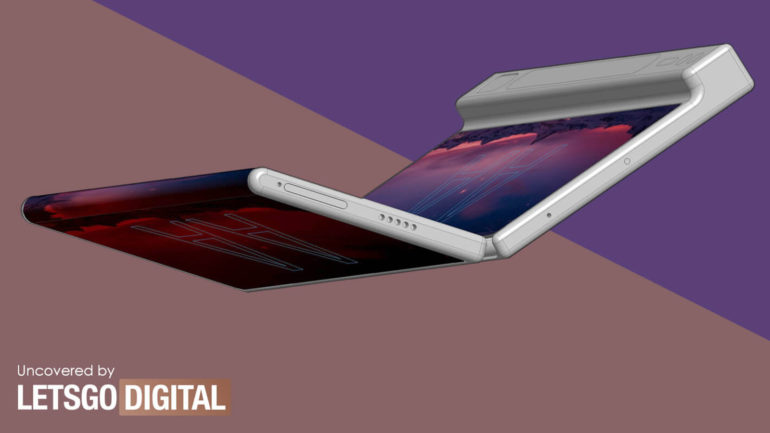 Xiaomi foldable patent from top