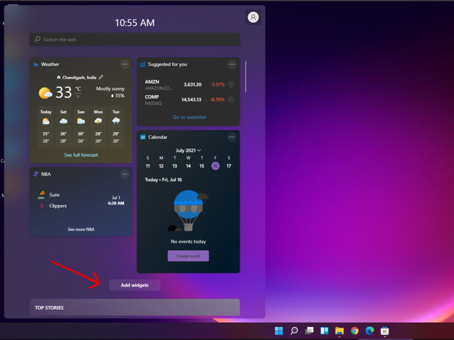 Windows 11 Widgets How To Use And Configure Widgets On Your Pc – Rainy ...