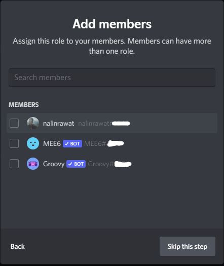 discord members list