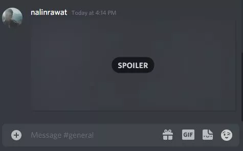 mark a picture with a spoiler tag on Discord mobile?