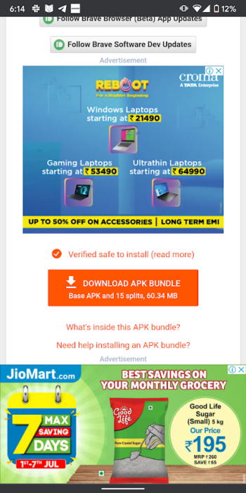 download app bundle