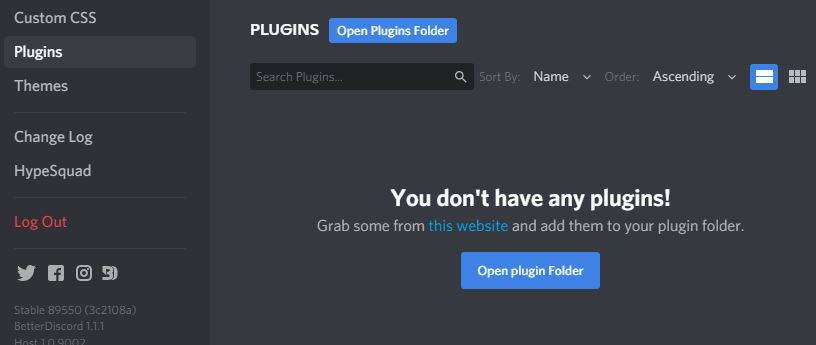 better discord plugin repo