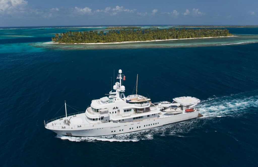 The Senses superyacht