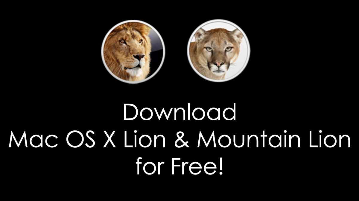 get a copy of mac os x lion for free