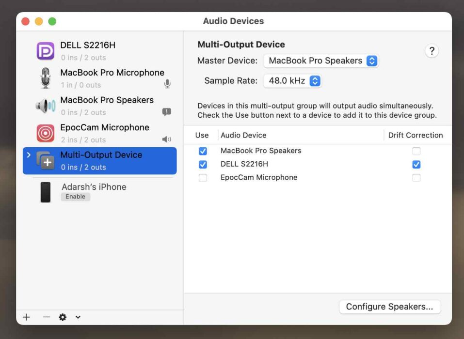 midi setup on macos