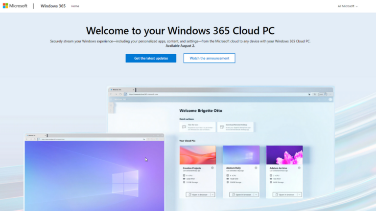 windows 365 launch