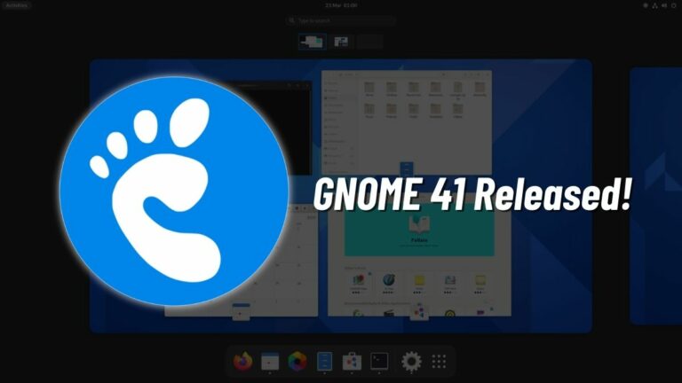 GNOME 41 features