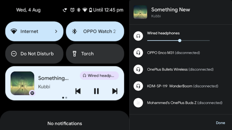 change audio source on Android 12 or 11