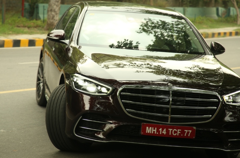 front view grille New Mercedes Benz S-Class