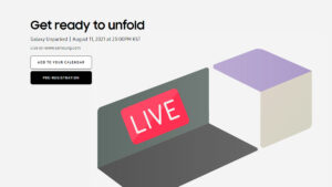 samsung galaxy unpacked live