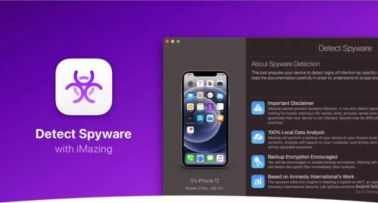 iMazing: How To Detect If Your iPhone Is Safe From Pegasus Spyware For Free?
